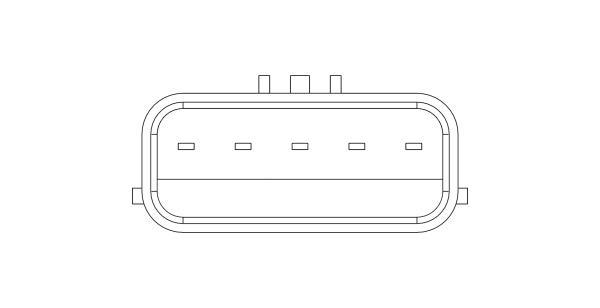 Débitmètre de masse d'air NGK 95860